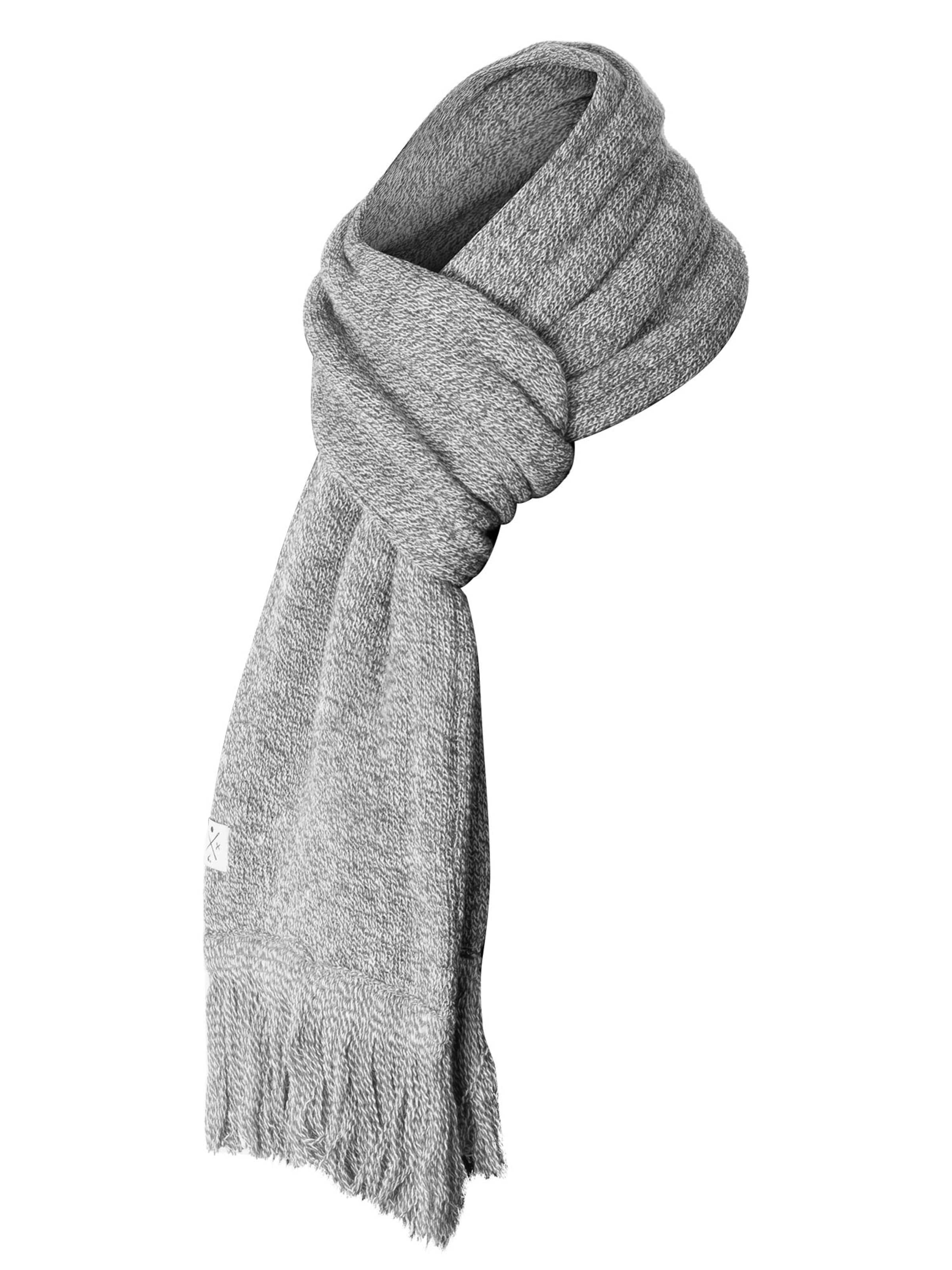 Manufaktur13 Scarf 'Fringe' in Grey
