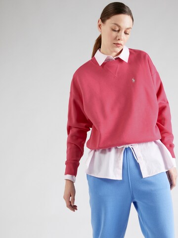Bluză de molton 'BUBBLE' de la Polo Ralph Lauren pe roz: față