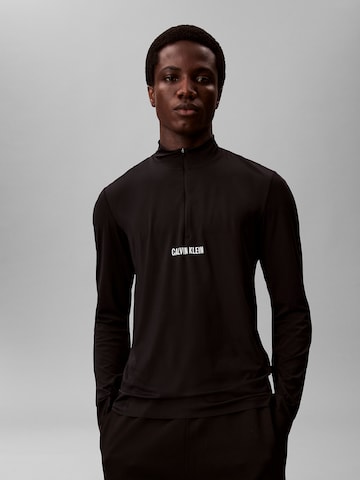 Calvin Klein Sport Shirt in Black: front