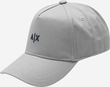 ARMANI EXCHANGE Cap in Grey: front