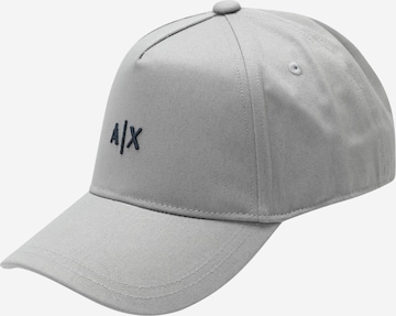 Casquette ARMANI EXCHANGE en gris : devant