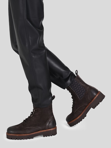 Crickit Lace-Up Ankle Boots 'Nord' in Brown