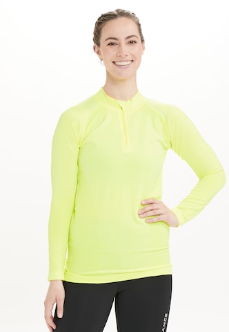 ENDURANCE Performance Shirt 'Halen' in Yellow: front