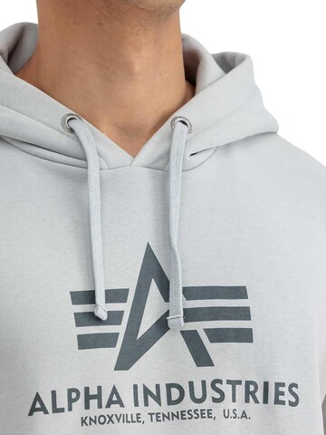 ALPHA INDUSTRIES Sweatshirt 'Basic' in Grau