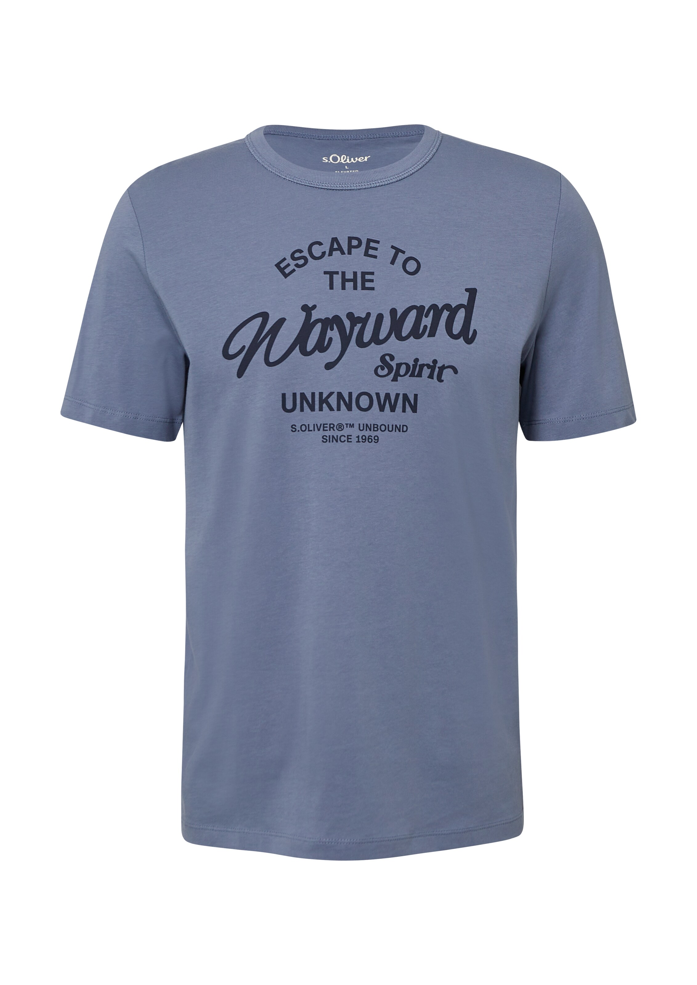 T-Shirt s.Oliver en bleu : devant