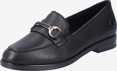 Loaferai iš Rieker, spalva – juoda, Prekių apžvalga