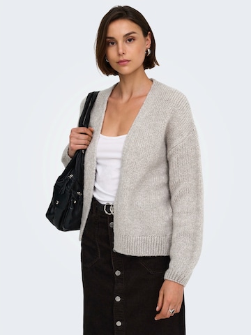 JDY Strickjacke 'JDYDINEA' in Grau