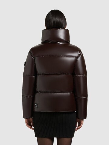 khujo Winterjacke 'Rinja2 Shiny' in Rot