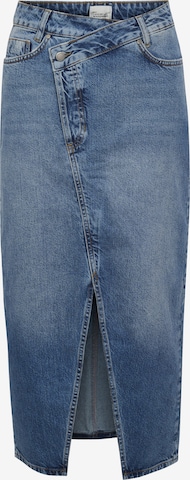 My Essential Wardrobe Rok 'Louis' in Blauw: voorkant