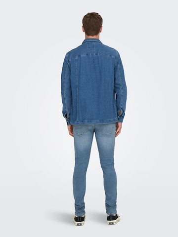 Only & Sons Baggy Jeans 'Loom' in Blauw