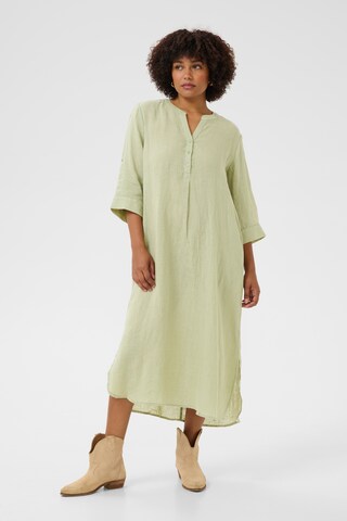 Cream Blousejurk 'Bellis' in Groen: voorkant