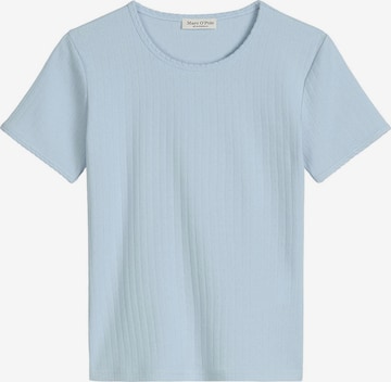 Chemise de nuit ' Mix N Match ' Marc O'Polo en bleu : devant