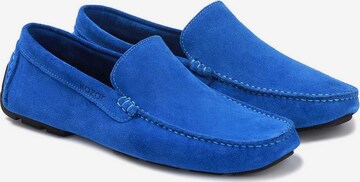 Kazar Moccasins in Blue