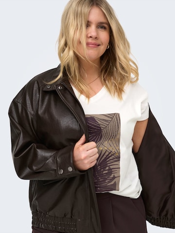 ONLY Carmakoma - Camisa 'CARCARINA' em branco