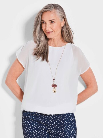 Goldner Blouse in White: front