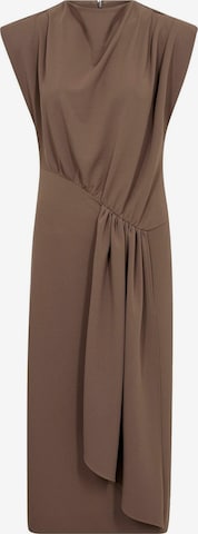 co'couture Mekko ' FalconCC Pleat ' värissä ruskea: etupuoli