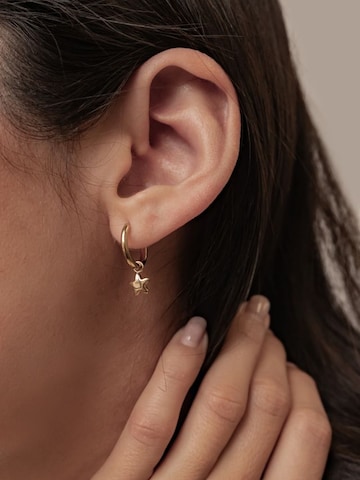 Hey Happiness - Pendientes 'Lunar Glow' en oro