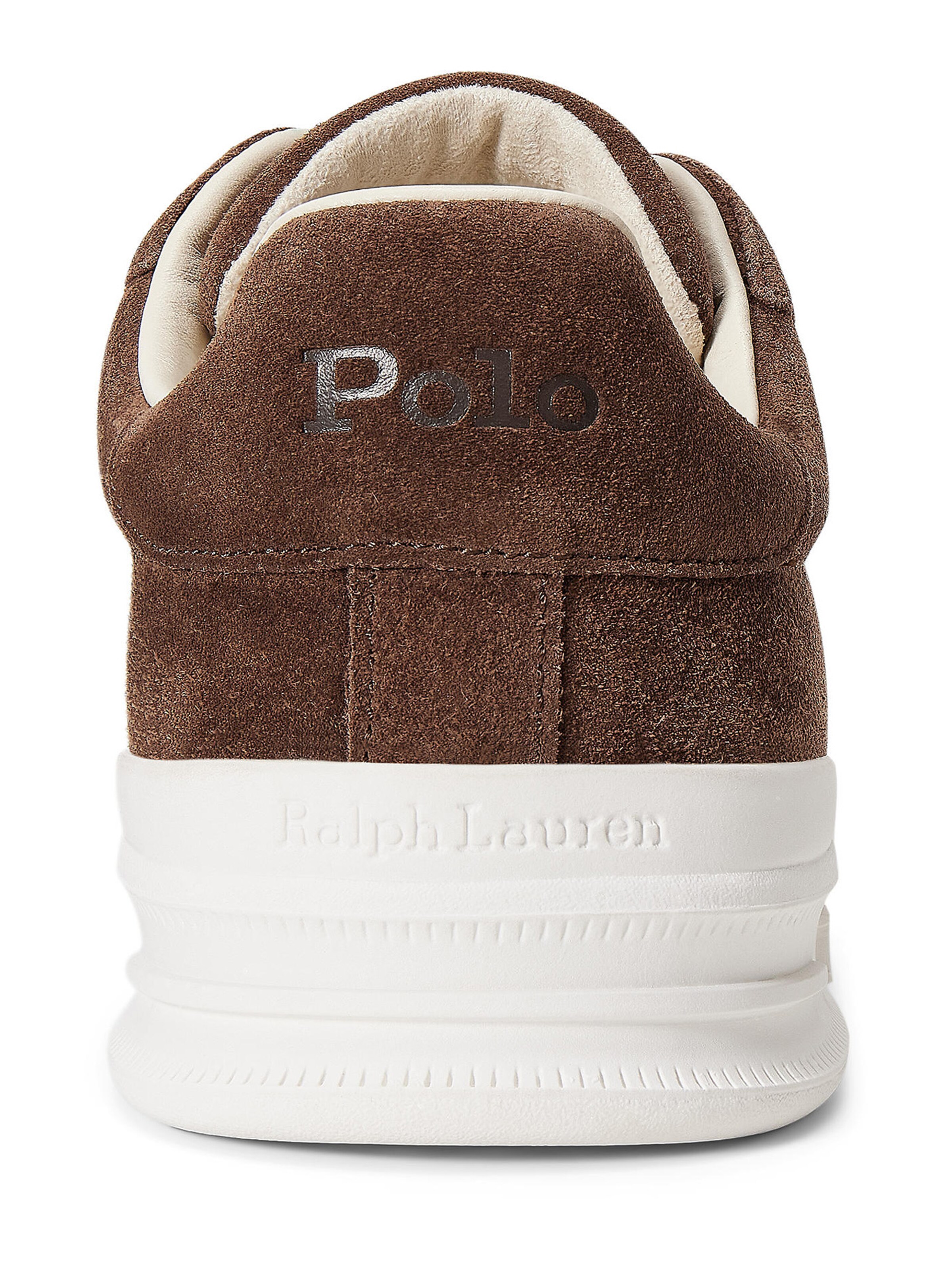Polo Ralph Lauren Trainers 'HRT CRT II' in Brown