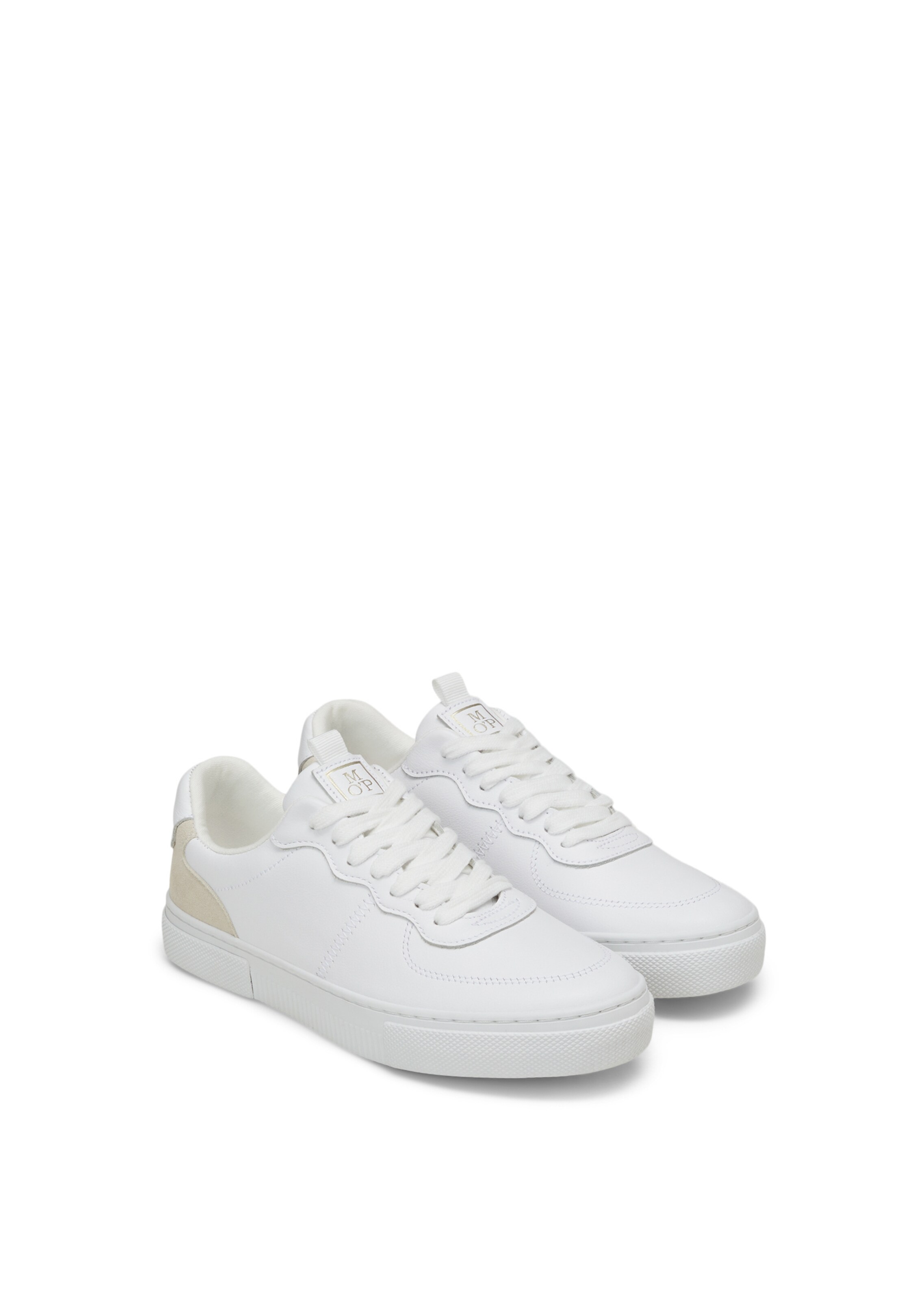 Baskets basses Marc O'Polo en blanc