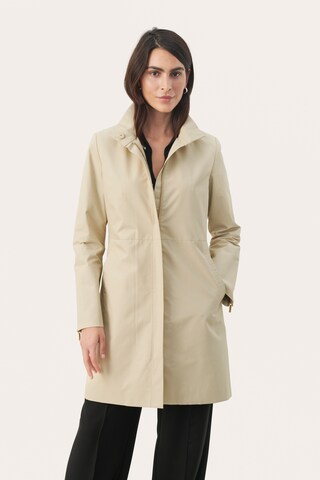 Veste mi-saison 'Carvin' Part Two en beige : devant