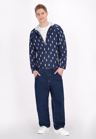MO - Chaqueta de entretiempo en azul