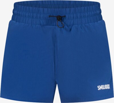 Smilodox Pantalon de sport 'Lynett' en bleu foncé / blanc, Vue avec produit
