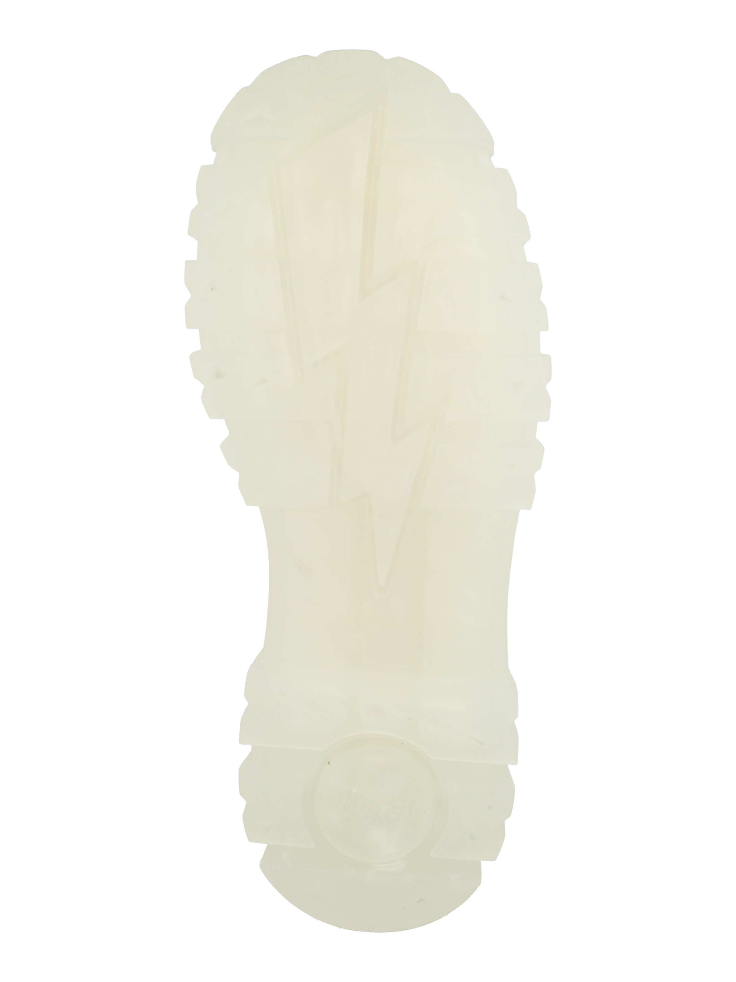 BUFFALO Lace-up bootie 'ASPHA LOAFER' in White