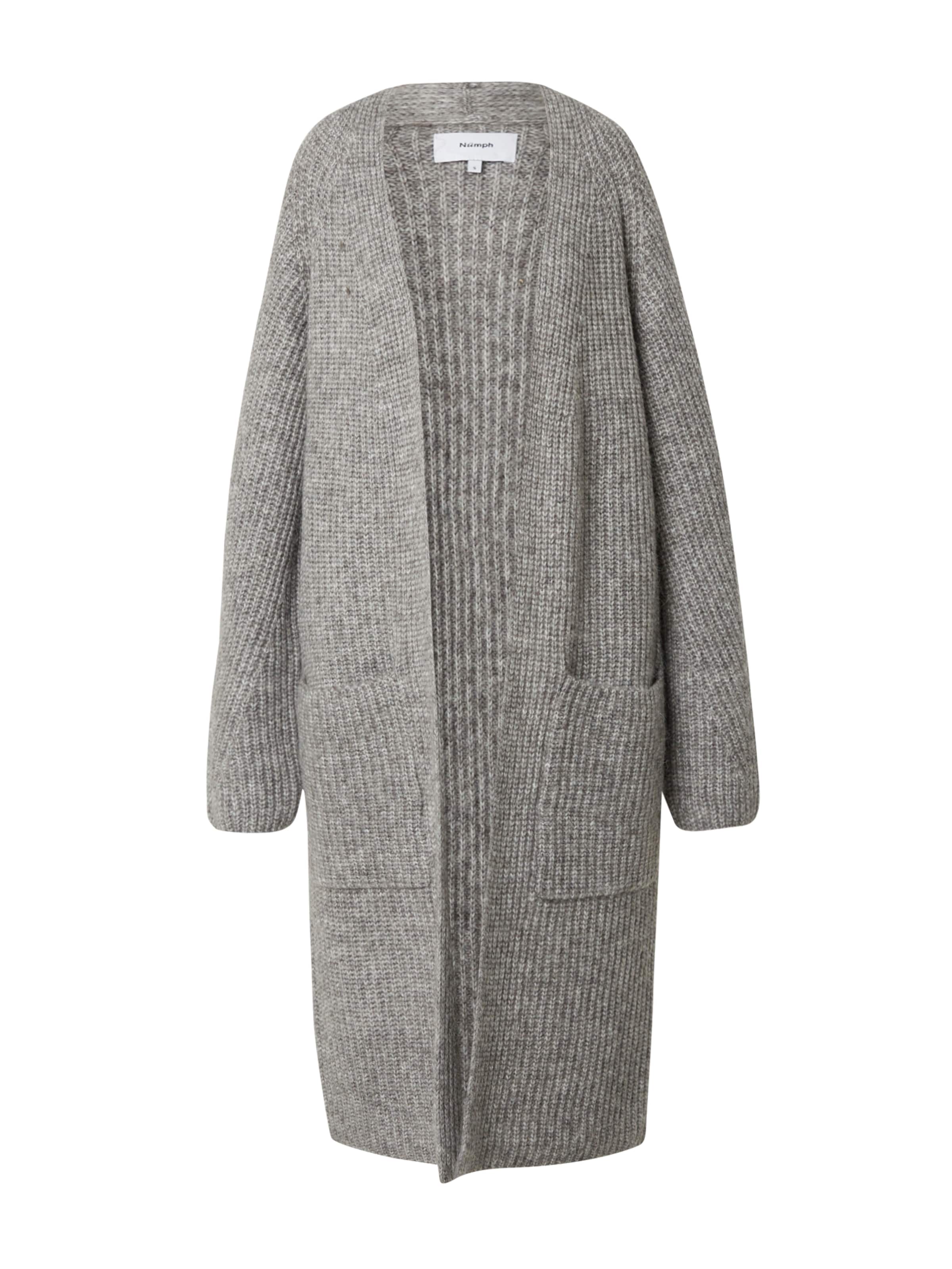Cardigan 'Zindi' NÜMPH en gris : devant