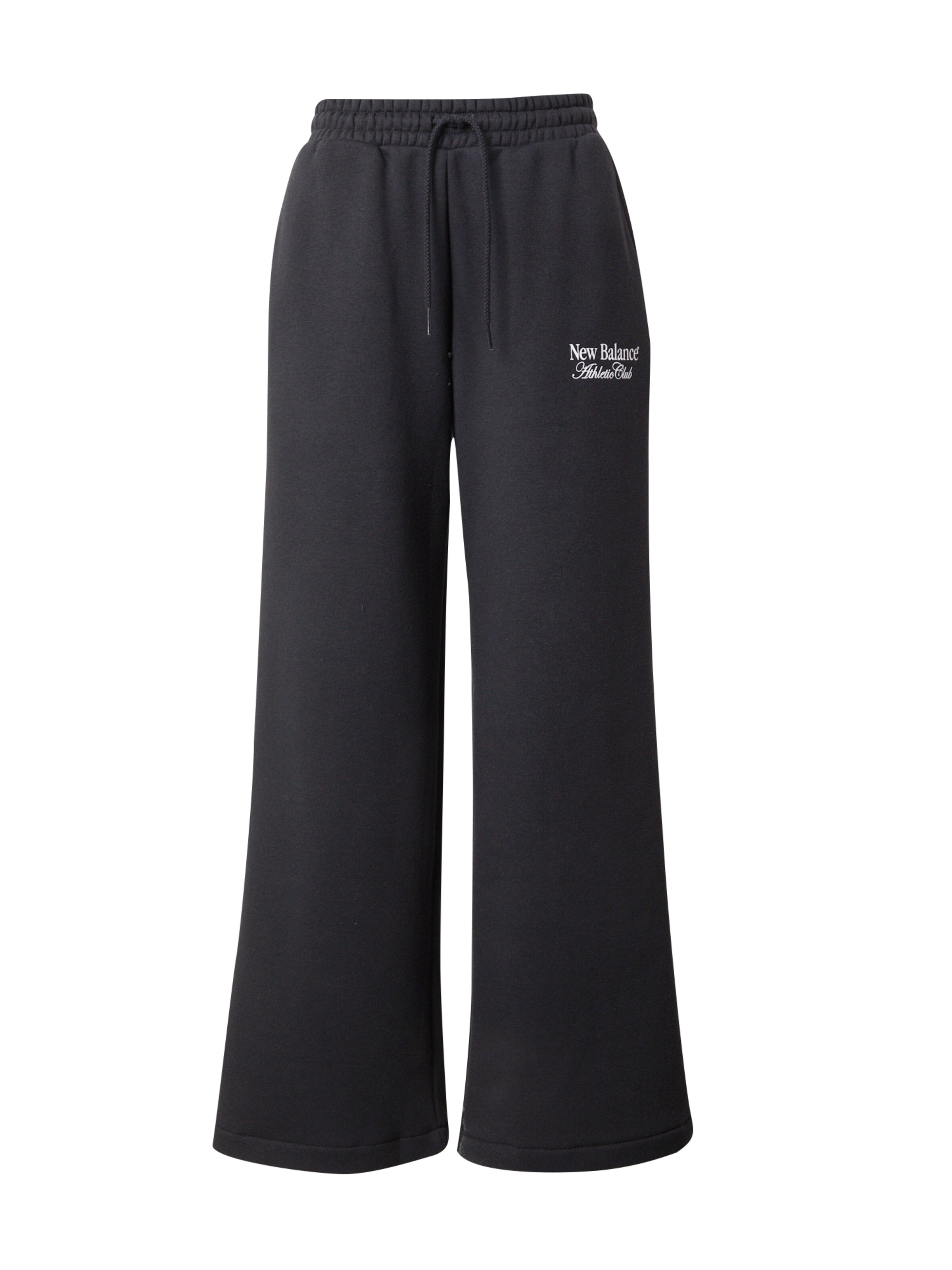 new balance Wide leg Pants in Black: front