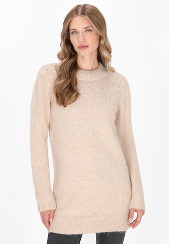 DreiMaster Vintage Trui in Beige: voorkant