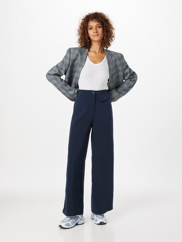 ICHI Loose fit Pants in Blue