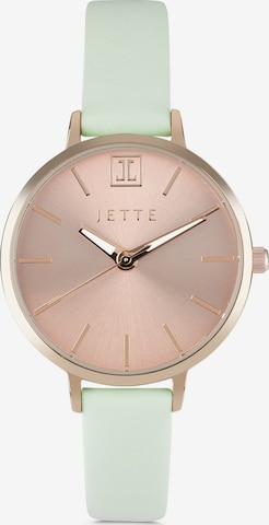 JETTE Analog Watch in Gold: front