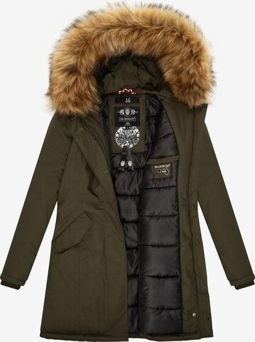 MARIKOO Winter Parka 'Karmaa' in Green