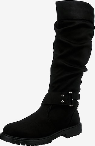 ambellis Boots in Black: front