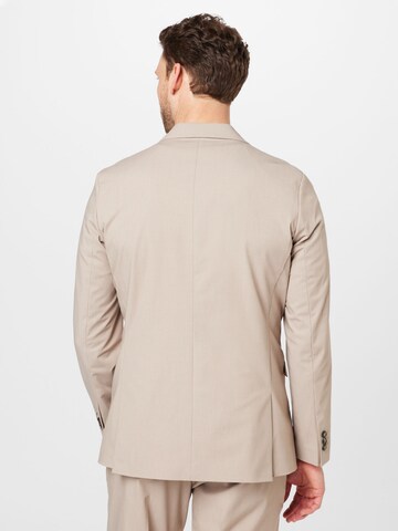 SELECTED - Slimfit Traje 'LIAM' en gris