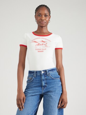BDG Urban Outfitters Футболка 'WESTERN' в Белый: спереди