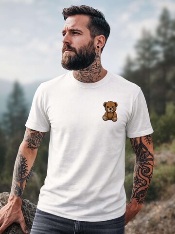 Neverless Shirt 'Teddy' in White