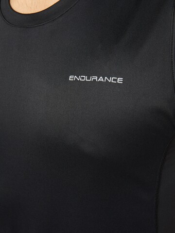 ENDURANCE Funkčné tričko 'Lasse' - Čierna