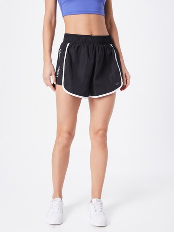 Calvin Klein Sport Loose fit Workout Pants in Black: front