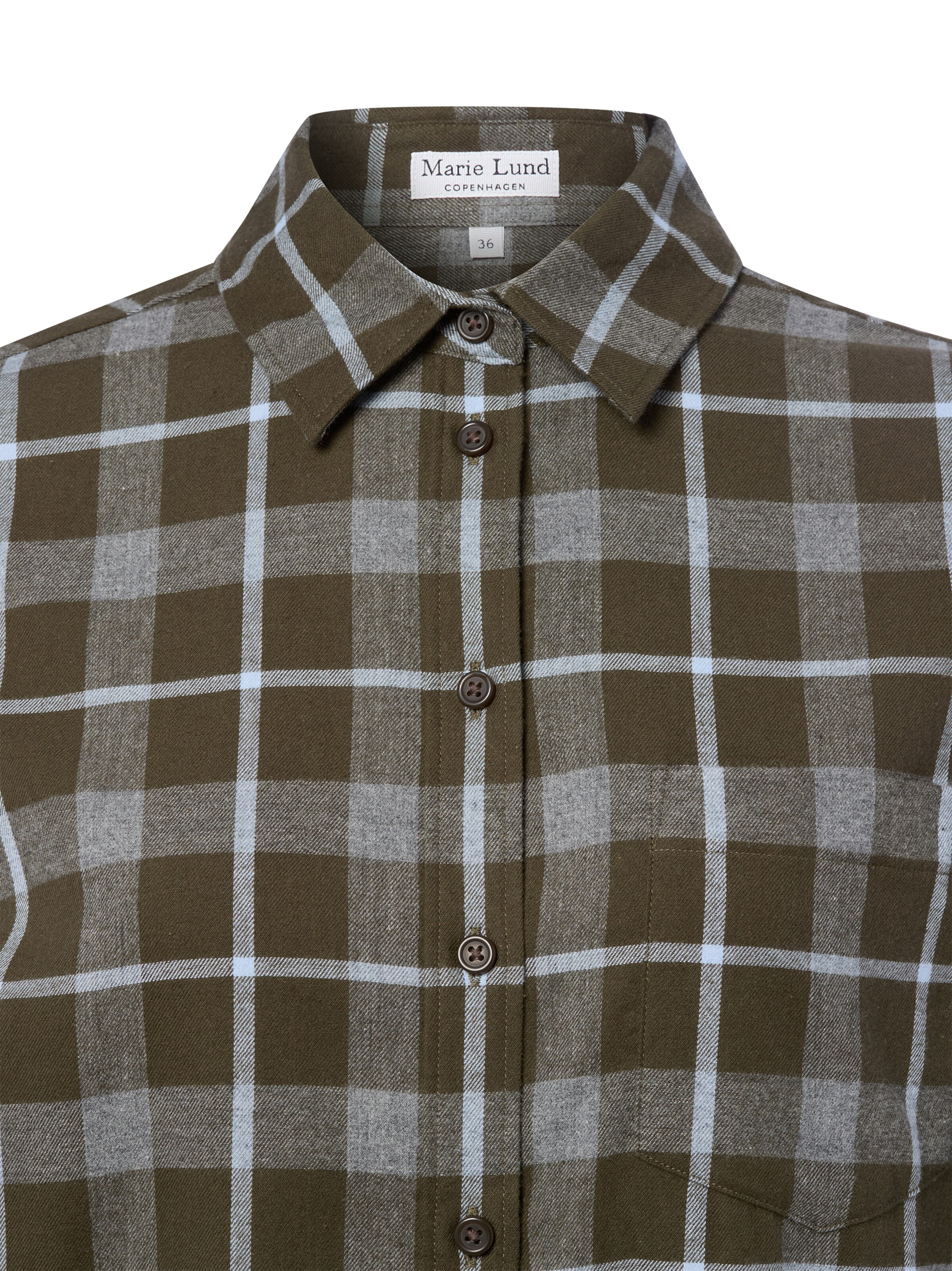 Marie Lund Blouse in Green