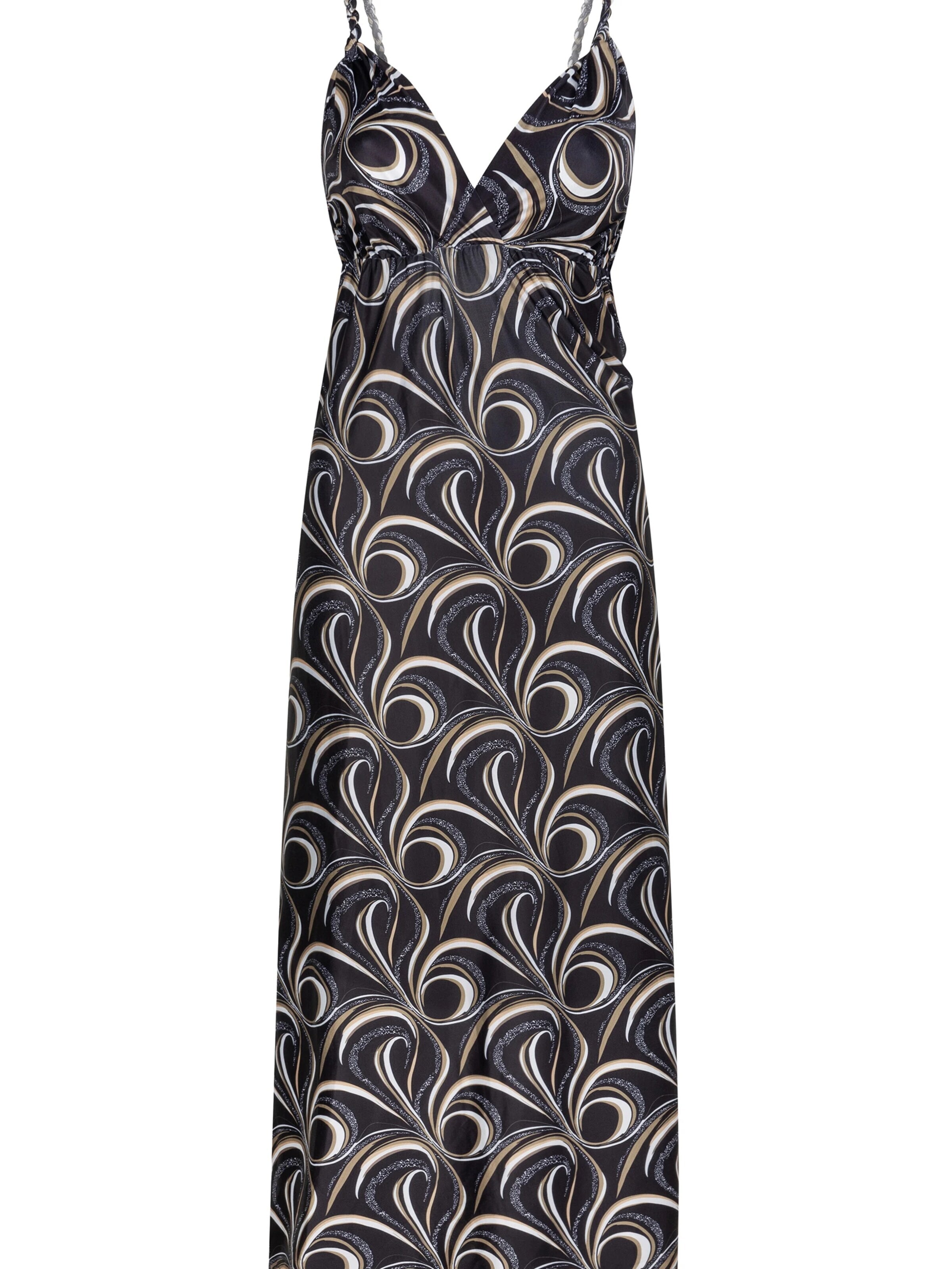 Chic by Lirette Jurk 'Maxi dress Noe' in Zwart: voorkant