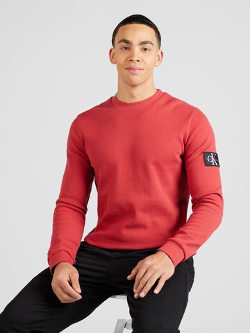 Calvin Klein Jeans Majica | rdeča barva: sprednja stran