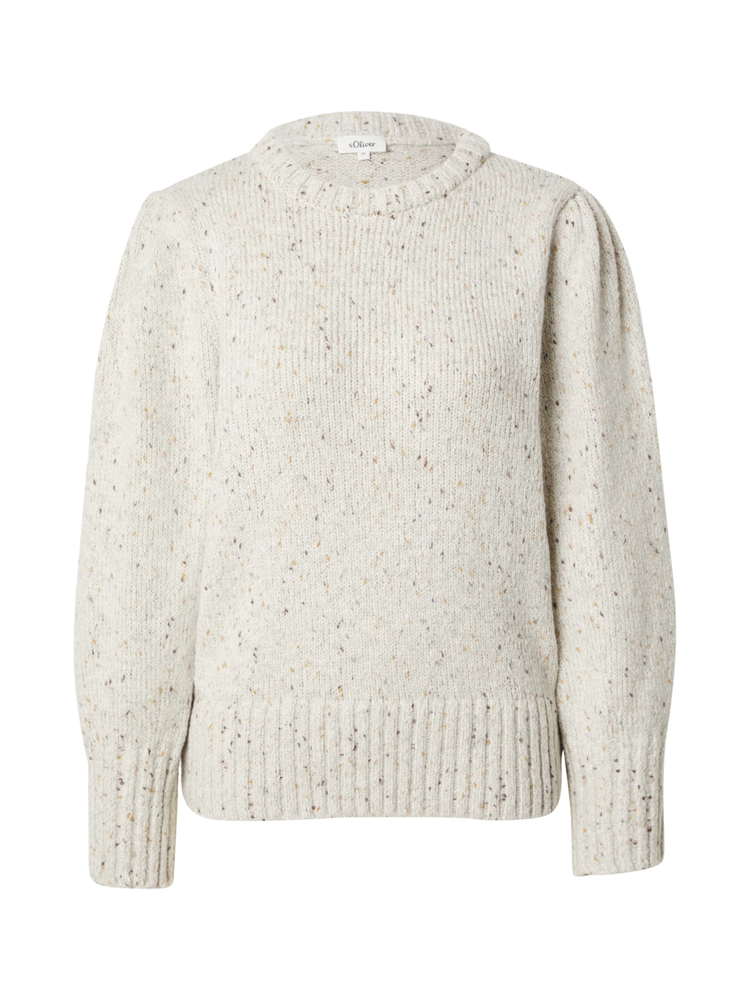 s.Oliver Trui in Beige: voorkant