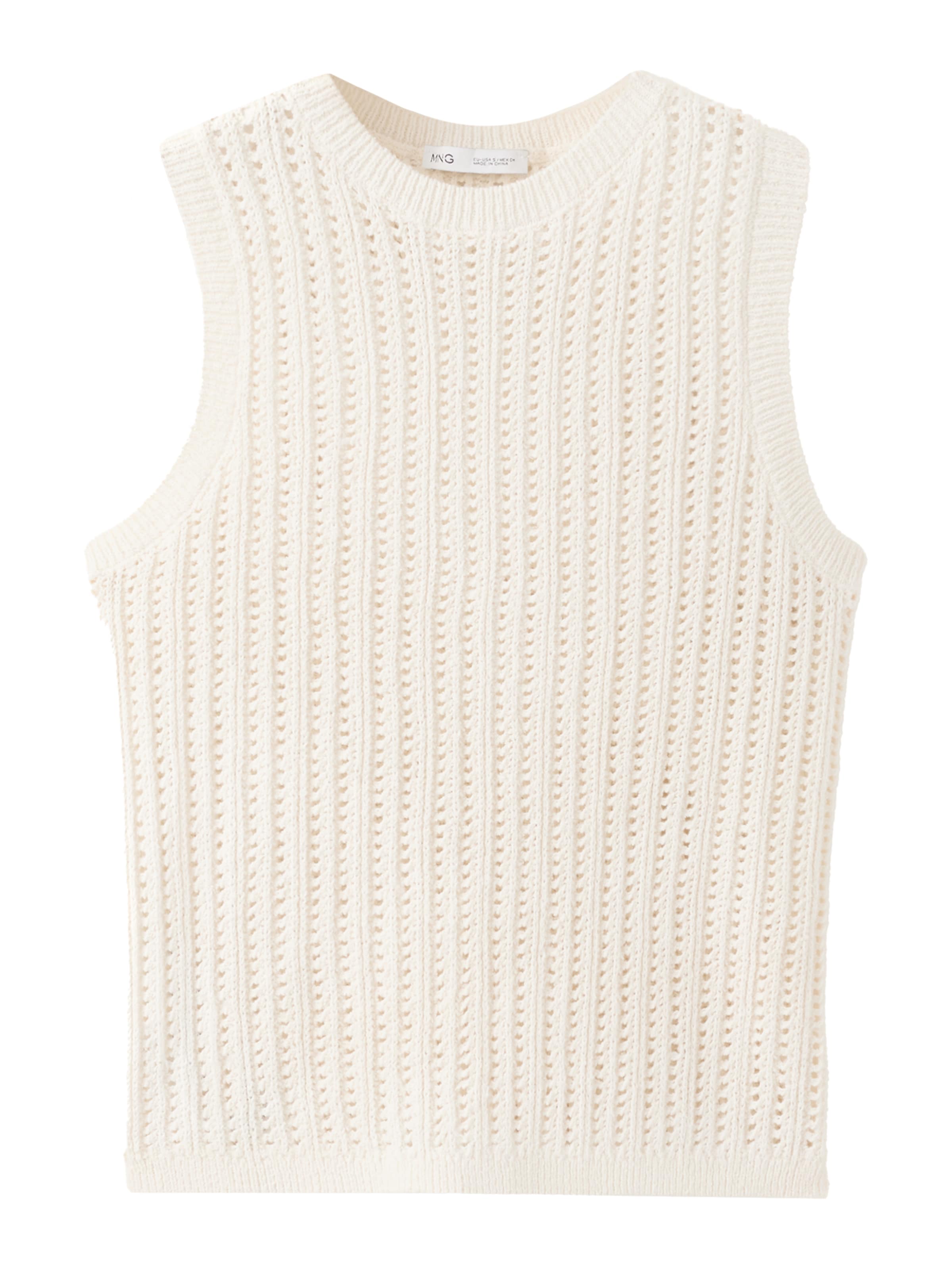 MANGO Sticktop 'SITO' i beige: forside