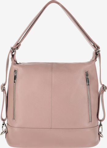 faina Τσάντα ώμου σε ροζ: μπροστά