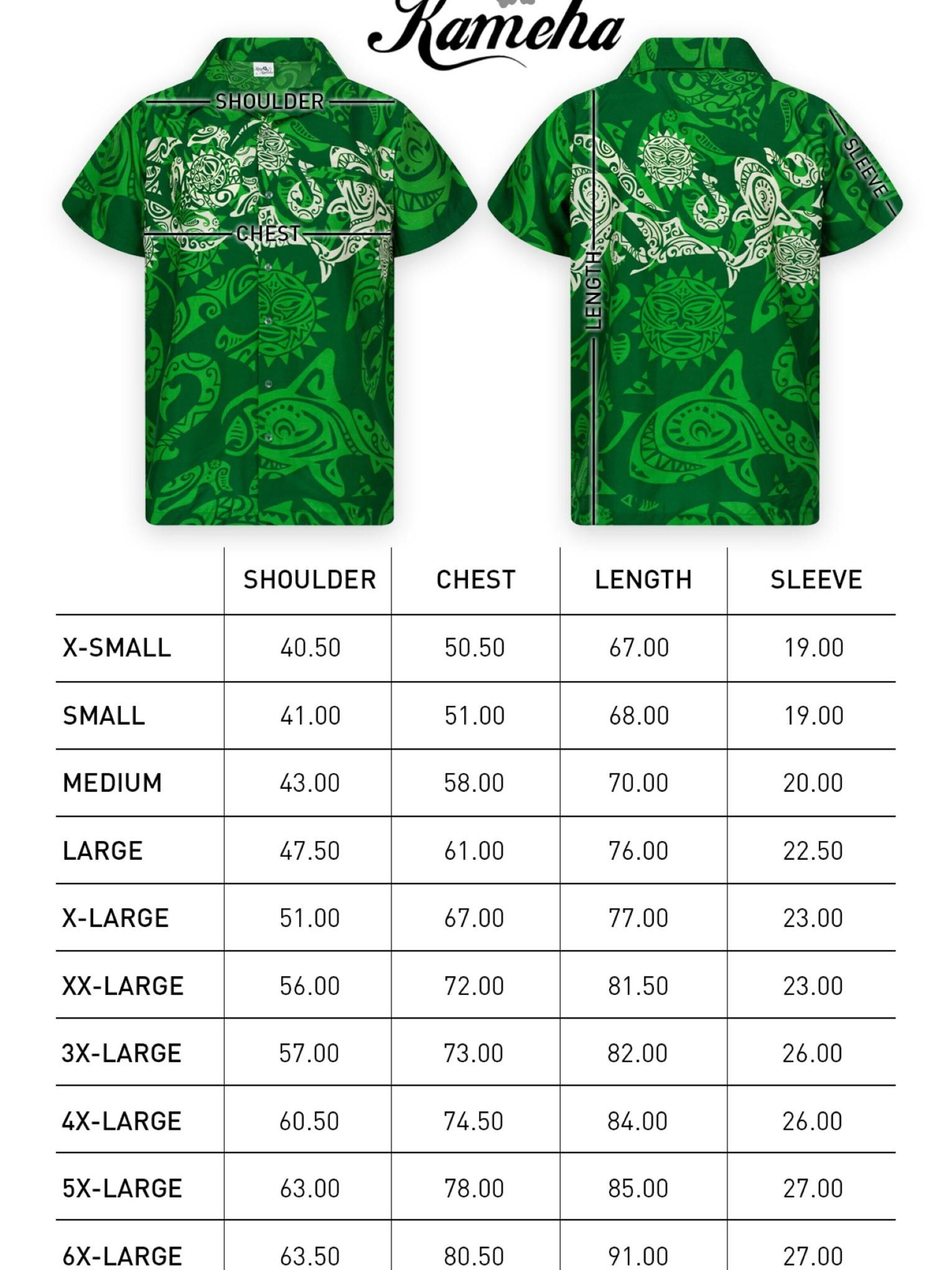 King Kameha - Camiseta 'Maori Chest' en verde