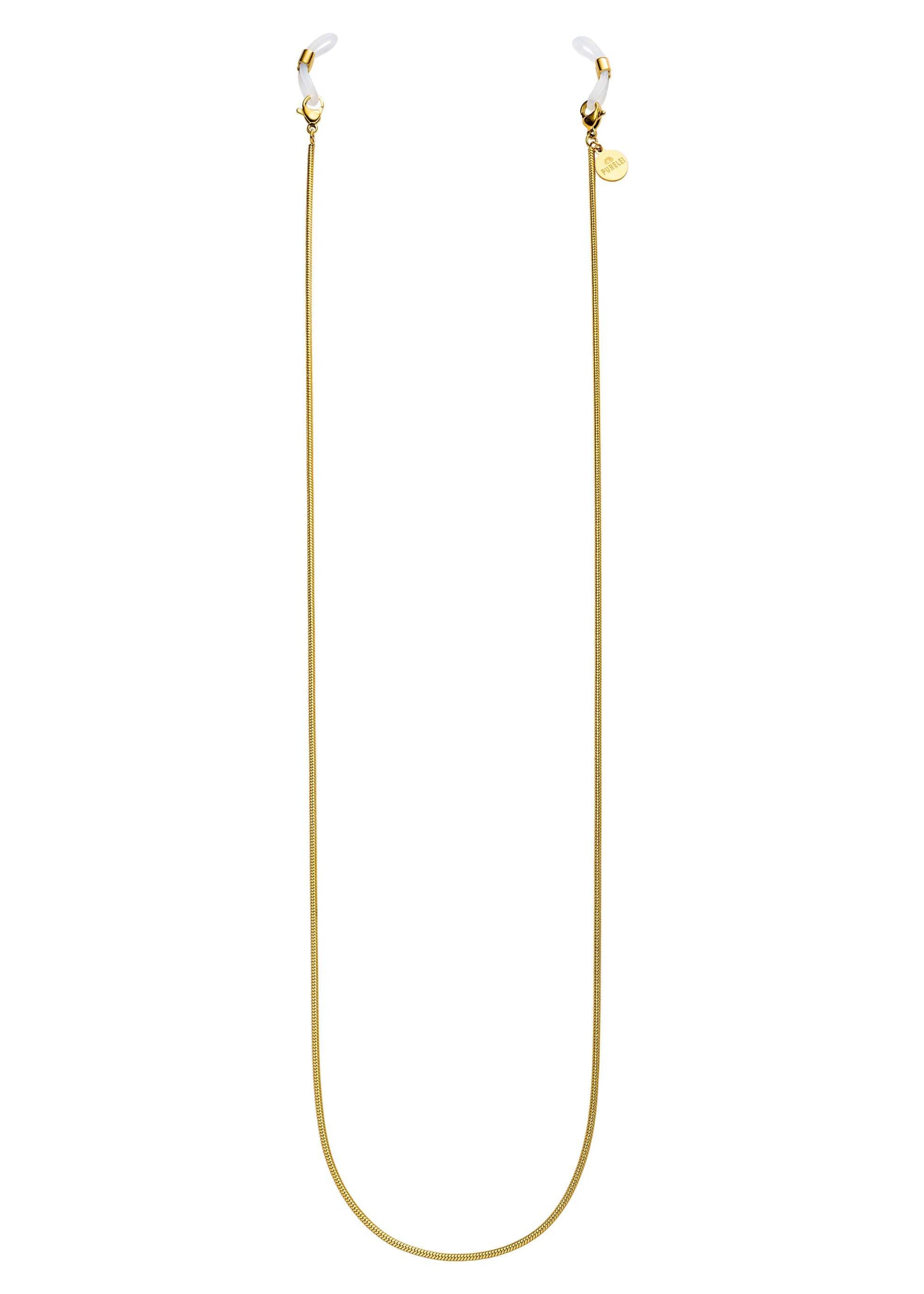 PURELEI - Cadena 'Sleeky' en oro: frente