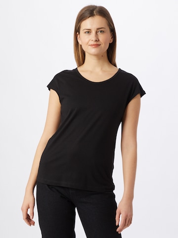 Degree Shirt 'Nero' in Black: front