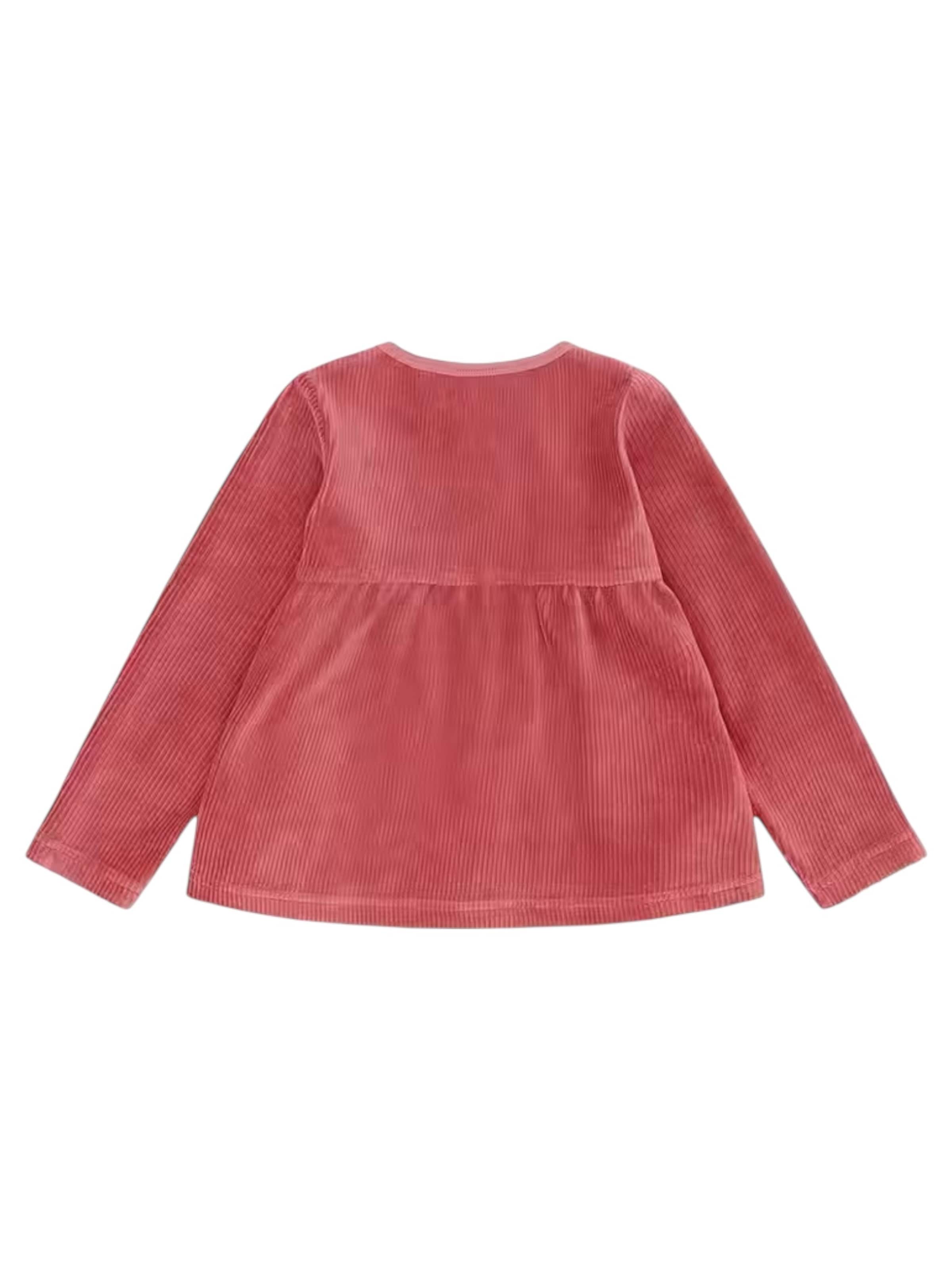 Hust & Claire Sweat jacket 'Hust & Claire Mädchen Jacke Sicillia' in Red