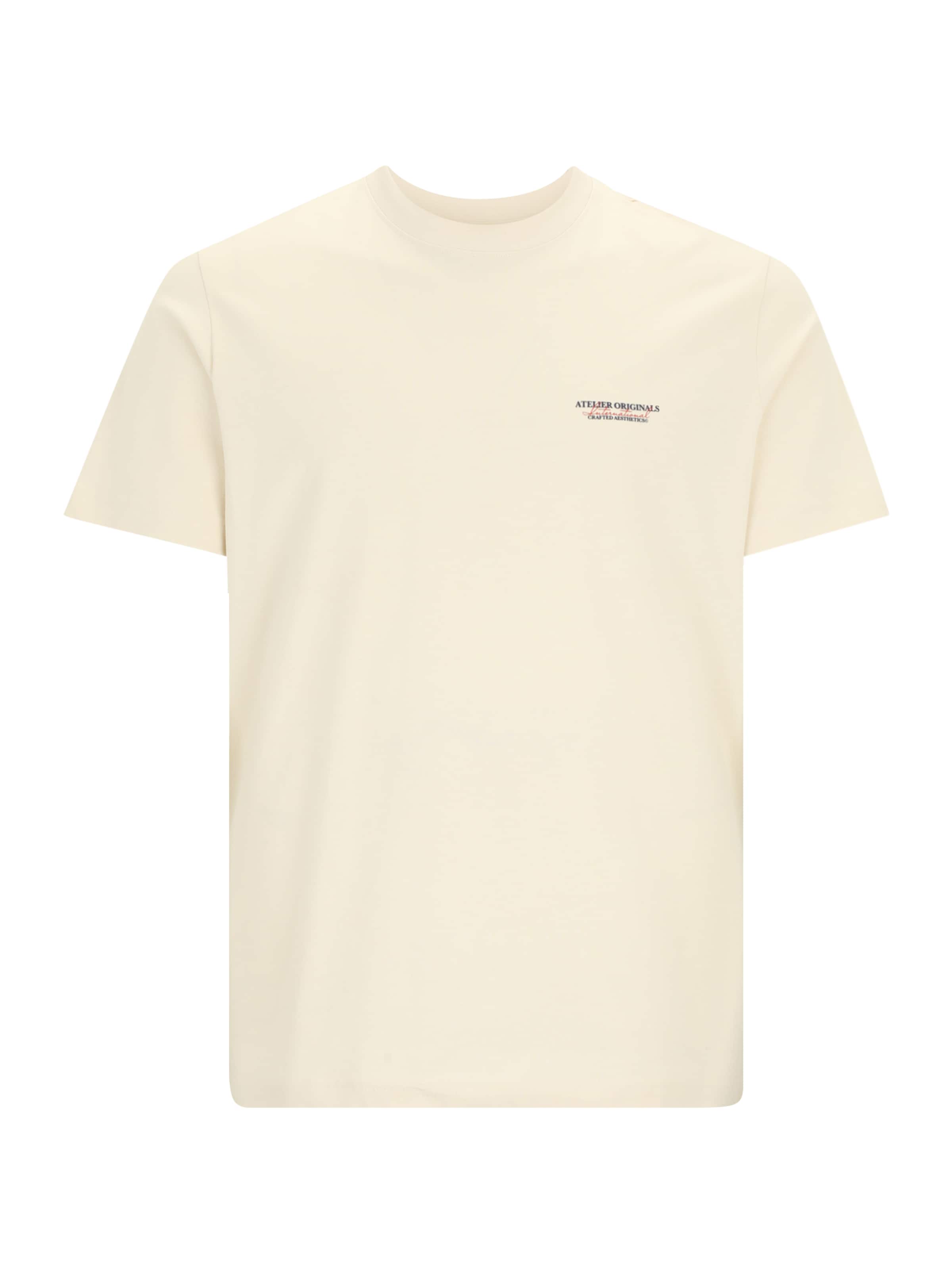 Maglietta 'JORIslington' di Jack & Jones Plus in bianco: frontale